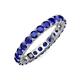 3 - Joyce 3.40 mm Blue Sapphire Eternity Band 