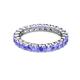 2 - Joyce 3.40 mm Tanzanite Eternity Band 