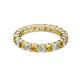 3 - Joyce 3.40 mm Citrine and Diamond Eternity Band 