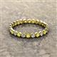 2 - Arria 2.40 mm Yellow Diamond and Lab Grown Diamond Eternity Band 