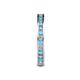 5 - Celina 2.00 mm Round Blue Topaz and Lab Grown Diamond Eternity Band 