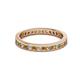2 - Celina 2.00 mm Round Citrine and Lab Grown Diamond Eternity Band 