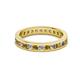 2 - Celina 2.40 mm Round Citrine and Lab Grown Diamond Eternity Band 