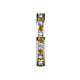 5 - Celina 2.40 mm Round Citrine and Lab Grown Diamond Eternity Band 