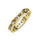3 - Celina 2.70 mm Round Citrine and Lab Grown Diamond Eternity Band 