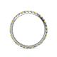 5 - Audrey 2.00 mm Yellow Sapphire and Diamond Eternity Band 