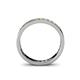 4 - Livia 2.00 mm Yellow and White Lab Grown Diamond Eternity Band 