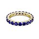 2 - Joyce 4.00 mm Blue Sapphire Eternity Band 