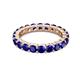 2 - Joyce 4.00 mm Blue Sapphire Eternity Band 