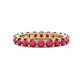 1 - Joyce 4.00 mm Ruby Eternity Band 