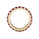 4 - Joyce 4.00 mm Ruby Eternity Band 