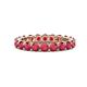 1 - Joyce 4.00 mm Ruby Eternity Band 