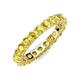 3 - Joyce 4.00 mm Yellow Sapphire Eternity Band 