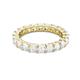 2 - Joyce 4.00 mm White Sapphire Eternity Band 