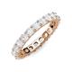 3 - Joyce 4.00 mm White Sapphire Eternity Band 