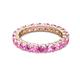 2 - Joyce 4.00 mm Pink Sapphire Eternity Band 