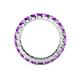 4 - Joyce 4.00 mm Amethyst Eternity Band 
