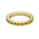 2 - Joyce 4.00 mm Citrine Eternity Band 