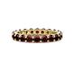 1 - Joyce 4.00 mm Red Garnet Eternity Band 