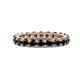 1 - Joyce 4.00 mm Black Diamond Eternity Band 