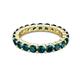 2 - Joyce 4.00 mm London Blue Topaz Eternity Band 