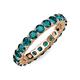 3 - Joyce 4.00 mm London Blue Topaz Eternity Band 