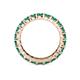 4 - Joyce 4.00 mm Emerald Eternity Band 
