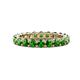 1 - Joyce 4.00 mm Green Garnet Eternity Band 