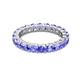 2 - Joyce 4.00 mm Tanzanite Eternity Band 