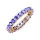 3 - Joyce 4.00 mm Tanzanite Eternity Band 