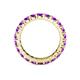 4 - Joyce 4.00 mm Amethyst Eternity Band 