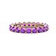 1 - Joyce 4.00 mm Amethyst Eternity Band 