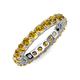 3 - Joyce 4.00 mm Citrine Eternity Band 