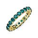 3 - Joyce 4.00 mm London Blue Topaz Eternity Band 