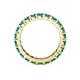 4 - Joyce 4.00 mm Emerald Eternity Band 