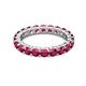 2 - Joyce 4.00 mm Ruby Eternity Band 