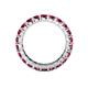 4 - Joyce 4.00 mm Ruby Eternity Band 