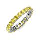 3 - Joyce 4.00 mm Yellow Sapphire Eternity Band 