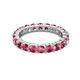 2 - Joyce 4.00 mm Pink Tourmaline Eternity Band 