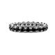 1 - Joyce 4.00 mm Black Diamond Eternity Band 