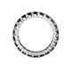 4 - Joyce 4.00 mm Black Diamond Eternity Band 