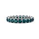 1 - Joyce 4.00 mm London Blue Topaz Eternity Band 