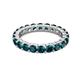 2 - Joyce 4.00 mm London Blue Topaz Eternity Band 