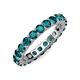 3 - Joyce 4.00 mm London Blue Topaz Eternity Band 