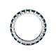 4 - Joyce 4.00 mm London Blue Topaz Eternity Band 