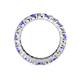 4 - Joyce 4.00 mm Tanzanite and Diamond Eternity Band 