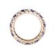4 - Joyce 4.00 mm Iolite and Diamond Eternity Band 