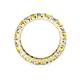 4 - Joyce 4.00 mm Yellow Sapphire and Diamond Eternity Band 