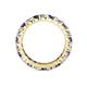 4 - Joyce 4.00 mm Iolite and Diamond Eternity Band 