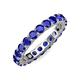 3 - Joyce 4.00 mm Blue Sapphire Eternity Band 